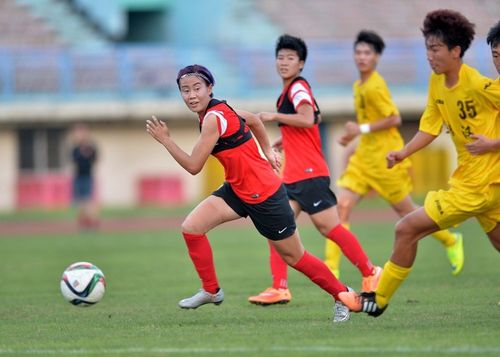 中国女子足球vs男足联赛