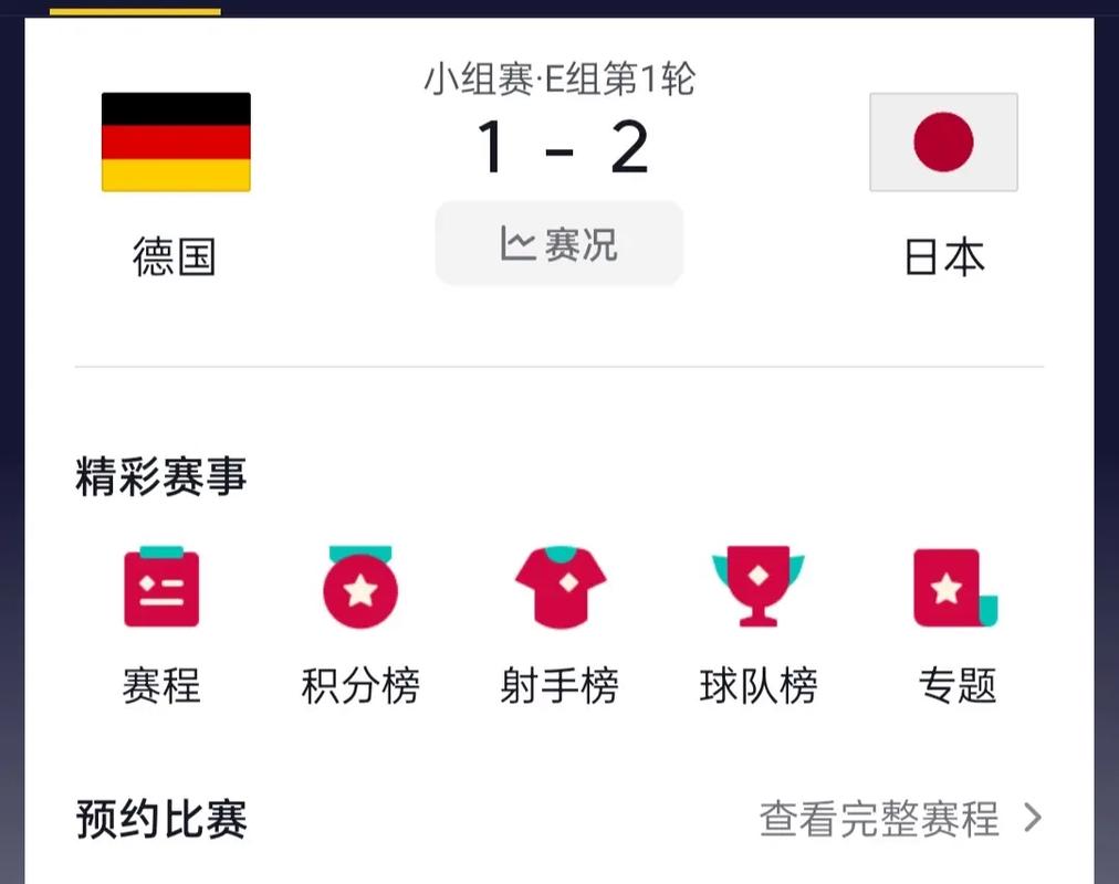 德国vs日本世界杯塔罗牌