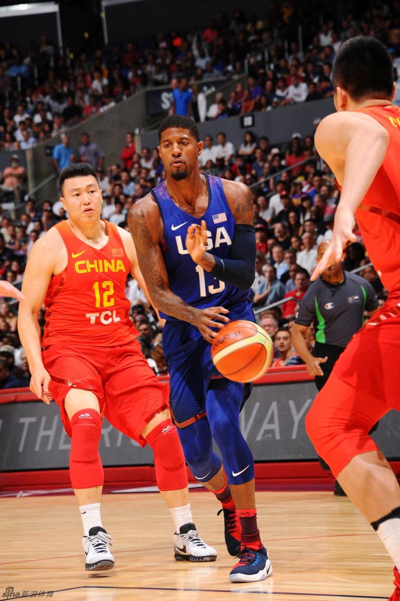 美国篮球vs 中国